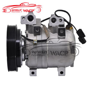 Compresseur de climatisation automobile 12V DKV14D 6PK OEM 6641300015 6641300115 Pièces Compresseur de climatisation automobile pour Korea <span class=keywords><strong>Ssangyong</strong></span> <span class=keywords><strong>Musso</strong></span> 2.6 3.2 WXDW001 - Product Image 1