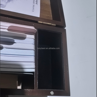 Coffret de Rangement Vintage en Pin avec Couvercle à Charnières, Boîte en Bois pour Cartes de Prières, Cadeau Chrétien pour Femmes, Bible, Noël, Nativité
