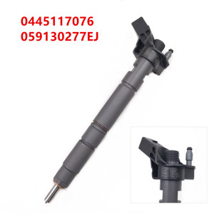 Common Rail brandstofinjector 0445117076 059130277CD 059130277EJ voor Adi 3.0 TDl voertuigen, voor Bosch <span class=keywords><strong>Engineering</strong></span> Machinery onderdelen - Product Image 1