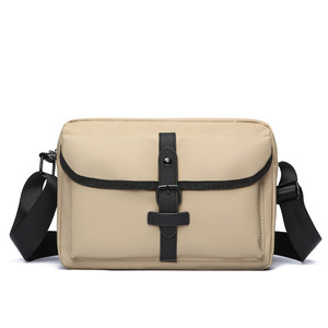 Sac bandoulière vintage style été pour homme, léger, en cuir PU imperméable, pour usage quotidien - Product Image 3
