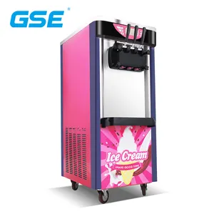 Goshen BJ188C precooling agitator ice cream machine truck solar soft ice cream machine