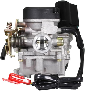Le <span class=keywords><strong>carburateur</strong></span> GY6 <span class=keywords><strong>50CC</strong></span> est compatible avec les scooters 4 temps, les cyclomoteurs, les VTT, les karts, les quads et les véhicules Kymco - Product Image 1