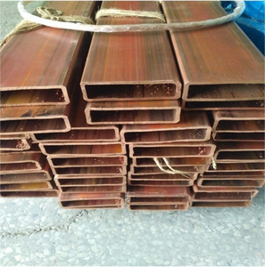 <span class=keywords><strong>Tube</strong></span> plat rectangulaire en cuivre violet T2 de haute qualité 99,97 %, 15x15mm, dimensions personnalisables, soudage par cintrage EAST - Product Image 6