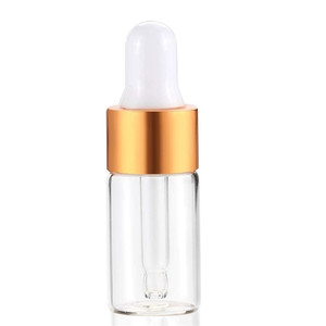 Nuevo <span class=keywords><strong>Newr</strong></span> de 1ml 2ml 3ml 4ml 5ml Vial de vidrio cuentagotas para prueba Viales de vidrio transparente de fondo plano - Product Image 5