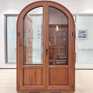 Fabricant <span class=keywords><strong>de</strong></span> portes en bois 2025 Fenêtre triple vitrage insonorisée pour maison Fenêtre à battants en bois français avec moustiquaires <span class=keywords><strong>de</strong></span> sécurité - Product Image 4