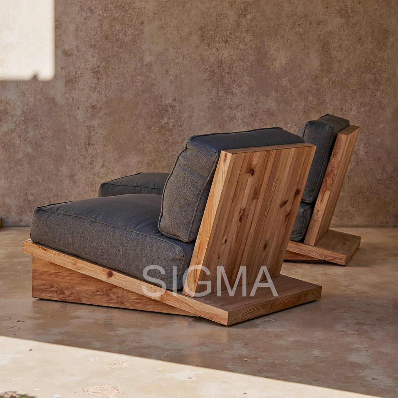 Eco-Friendly Luxury Teak Wood Garden Sets for Outdoor Use Weather-Resistant Furniture for Patio Courtyard Hotel Villa Farmhouse