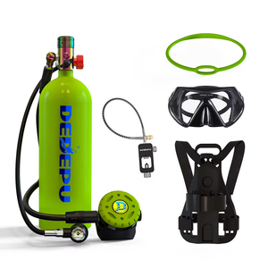 DEDEPU D600 2.3L Juego <span class=keywords><strong>de</strong></span> equipo <span class=keywords><strong>de</strong></span> buceo portátil Cobre Válvula primaria <span class=keywords><strong>de</strong></span> cinco colores Cilindro <span class=keywords><strong>de</strong></span> aire <span class=keywords><strong>de</strong></span> alta presión <span class=keywords><strong>Gafas</strong></span> <span class=keywords><strong>de</strong></span> oxígeno - Product Image 1