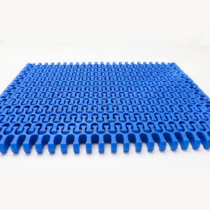 H2400 त्रिज्या फ्लश ग्रिड प्लास्टिक मॉड्यूलर कन्वेयर बेल्ट, कन्वेयर बेल्ट, कन्वेयर बेल्ट - Product Image 3