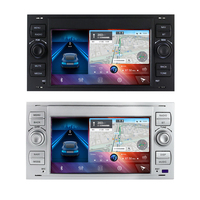 Radio con GPS para coche, reproductor de DVD con pantalla de centro comercial sin máquina de control, Ford Focus