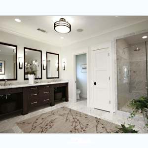 2025 Luxury European Style Floating Bathroom Vanities Cabinet Water Resistant <b>Mirror</b> Vanity Set Wash Basin Marble Apartment Sale - Product Image 2