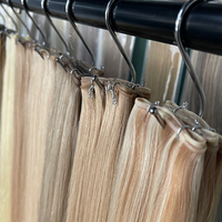 Extensions de cheveux humains Remy de qualité supérieure, tissage professionnel de salon, 100 g, 150 g, 200 g, en gros