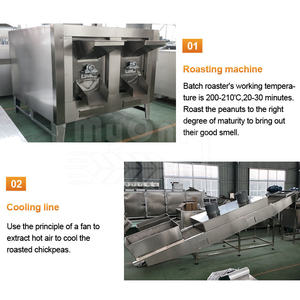 MY Machine de fabrication de pâte d'arachide et de noix de cajou Ligne de production de beurre de karité de 500kg pour <span class=keywords><strong>plan</strong></span> de fabrication - Product Image 3