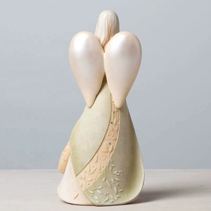 รูปปั้นนางฟ้าประดับบ้านเดสก์ท็อปของตกแต่งด้วยเรซินของขวัญวันครูสำหรับวันแม่ - Product Image 3