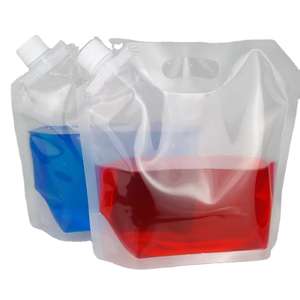 Jarra <span class=keywords><strong>de</strong></span> Agua Plegable <span class=keywords><strong>de</strong></span> PE Biodegradable Personalizable al por Mayor con Grifo, Impresión <span class=keywords><strong>de</strong></span> Logotipo OEM para Clubes Deportivos, Jugos y Cerveza - Product Image 1