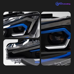 AKD modèle de voiture pour <span class=keywords><strong>BMW</strong></span> F30 F35 2013-2019 série 3 LED assemblage de phares Auto mise à niveau <span class=keywords><strong>2022</strong></span> nouveau Design accessoires de lentilles Bicofal - Product Image 6
