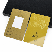 Badge d'identification en plastique imprimé recto-verso, sans contact, puce T5577 13,56 MHz, carte RFID intelligente étanche pour l'école Tophonesty