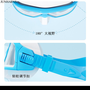 JUNHAIINS Freediving Mask Low Volume PC Lens Silicone Skirt For Adults - Product Image 5