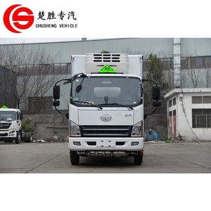 Camión Refrigerado LHD 4x2 FAW Euro 6 130HP para Transporte de Residuos Médicos, Camión de Carga con Caja de 4.1m para Transporte de Residuos Clínicos - Product Image 2