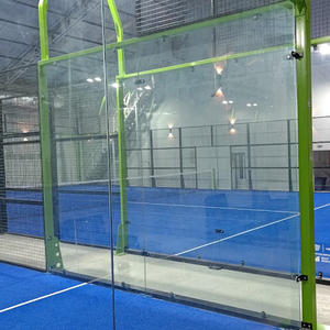 Juego completo de fabricantes de cancha de Pádel panorámica al aire libre precio de fábrica Cancha de pedal para uso en centro deportivo 2023 - Product Image 5