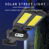 Lampe murale solaire extérieure étanche IP65 30W, détecteur de mouvement, super lumineuse, induction corporelle, pour jardin