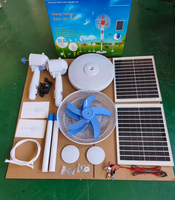 Offre Spéciale ventilateur électrique à moteur à balais à courant continu 16 pouces ventilateur sur pied à énergie solaire ventilateur de refroidissement portable ari avec adaptateur ou clip de batterie