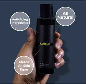 Ensemble de soins de la peau du visage de marque privée OEM/ODM Gommage exfoliant en profondeur 2 en 1 Shampooing pour <span class=keywords><strong>barbe</strong></span> et cheveux, baume pour le corps, Cologne <span class=keywords><strong>solide</strong></span> et tweez - Product Image 3