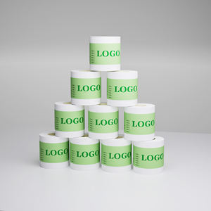 Venta al por mayor, paquetes de 12 rollos de papel higiénico de pulpa de madera virgen en relieve suave personalizado de calidad superior para negocios - Product Image 6