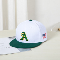 Casquette de baseball Hip Hop 2026 à visière plate en PVC, broderie 3D lettres, protection solaire extérieure, pour jeunes hommes et femmes, danse de rue, assortiment de couleurs