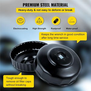 30Pcs 3/8 "1/2" Phổ Nhiệm Vụ Nặng Nề Tự Động Công Cụ Cap Loại Lọc Dầu Loại Bỏ Cờ Lê Ổ Cắm Phụ Kiện Thiết Lập Xe Công Cụ - Product Image 3