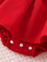 Combinaison bébé fille printemps en coton style princesse avec manches bulles 3D, jupe à nœud, bandeau et chaussettes