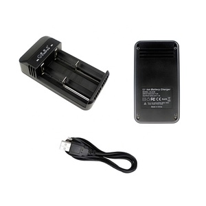 <span class=keywords><strong>Cargador</strong></span> de batería de 2 ranuras 3,7 <span class=keywords><strong>V</strong></span> Puerto DE LA USB-C 10400, 14500, 16340, 17670, 18350, 18500, 18650, 26650 <span class=keywords><strong>Cargador</strong></span> de iones de litio - Product Image 5