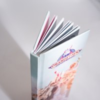 Libro de Cocina de Tapa Dura con Encuadernación Tipo Mariposa de Alta Calidad, Tamaños Personalizables, Ecológico, con Logotipo Personalizado - Nuevo Libro de Recetas/Revista