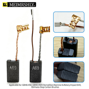 Pièces détachées pour outils électriques A69 Carbon compatibles avec les marteaux de démolition rotatifs GBH5 40D GBH5 38X TSH5000Plus GSH500 - Product Image 5