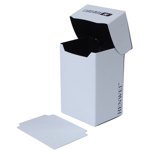 Caja de Cartas de Juego Rectangular Personalizada de PP, Plegable, para Cartas de <span class=keywords><strong>Magic</strong></span>, LCG, ODM, Tamaño Estándar, de Plástico - Product Image 5