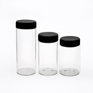 Barattolo dosatore in vetro - Trasparente per spezie/tè/frutta secca - Product Image 1