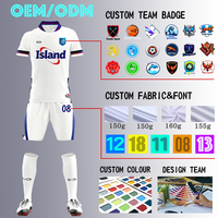 T-shirt en jersey brillant de luxe pour homme avec logo imprimé personnalisé, qualité supérieure, streetwear, col en V surdimensionné, maillot de football