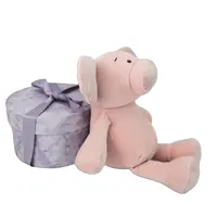 OAINI 2021 ODM OEM 좋은 선물 마스코트 돼지 앉아 플러시 장난감 도매 패션 EN71Stuffed 동물 소프트 봉제 돼지 장난감
