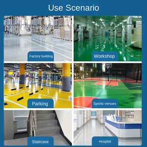 Peinture acrylique trois-en-un OEM/ODM à base d'eau, inorganique, anti-salissure, imperméable et résistante aux alcalis pour sols en ciment extérieurs - Product Image 4