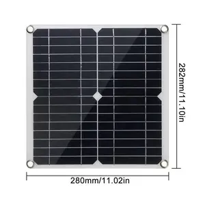 140 Watt Balcony Plug And Play Hydrogen Generator Frameless Bifacial European Warehouse Plastic Sheets Solar Panel