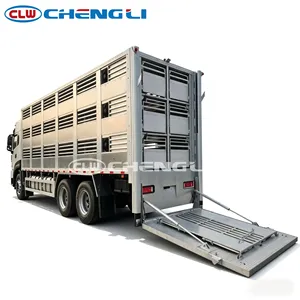 Camión Transportador de Ganado 8×4 al Por Mayor, Motor Sinotruk de 550hp, 31t, para Transporte de Animales, Bajo Precio en Venta - Product Image 5