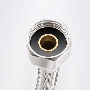 304 Stainless Steel Flexible Hose 1/2 In Inner Diameter Braided Water Heater Pipe For Electric Water Heater - Product Image 3