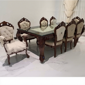 Juego de Comedor de Madera de Teca de Lujo, Fabricante de Muebles de Comedor de Madera de Teca, Diseñador de Juegos de Comedor de Madera de Teca de Lujo - Product Image 1