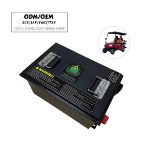 แบตเตอรี่รถกอล์ฟ US Inventory 72V105Ah ชาร์จเร็ว OEM ODM  แบบ Deep Cycle 73.6v ลิเธียมไอออน พร้อมระบบ BMS สำหรับรถกอล์ฟ - Product Image 1