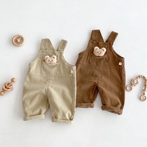 Nuove Salopette da Orsetto per Bambini Super Carine Abbigliamento Autunnale alla Moda per Bambino e Bambina Casual da Esterno per Neonati - Product Image 4