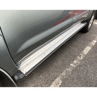 Marchepieds latéraux de luxe en alliage d'aluminium noir, ensemble complet XLY pour Hilux Vigo 2012-2014