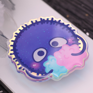 Tùy Chỉnh Thiết Kế Phim Hoạt Hình Acrylic Cầu Vồng Hội Đồng Quản Trị Hình Dạng Không Thường Xuyên Điện Thoại Grip Đứng Mới Nhất Bàn Văn Phòng Điện Thoại Di Động Chủ - Product Image 4