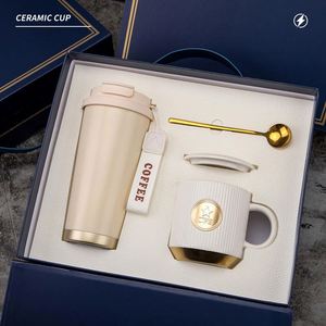 Wholesale Custom Logo Luxury Stainless Steel Eco-friendly Coffee <b>Mug</b> Promotional Branded Personalized Corporate Gifts - Product Image 3