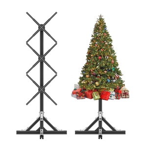Albero Di Natale Luminoso Da Tavolo 55 Cm – Stile Innevato Con Pigne E Luci LED Bianche Calde - 4
