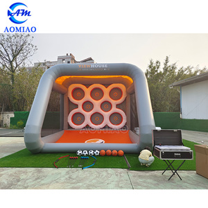 Tương tác chơi hệ thống ánh sáng trận chiến Inflatable lễ hội thể thao Trò chơi bắn súng Inflatable IPS tương tác mục tiêu trò chơi để bán - Product Image 1