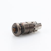 Connecteur rond miniature robuste Bexkom EASY pour applications électriques 250V 10A, boîtier en laiton mâle/femelle IP68, 4-19 contacts, 3 tailles